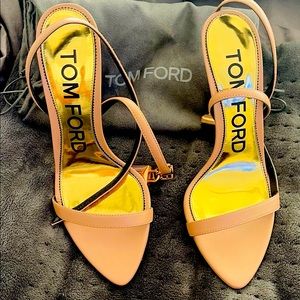 Tom Ford 105MM Padlock Sandals